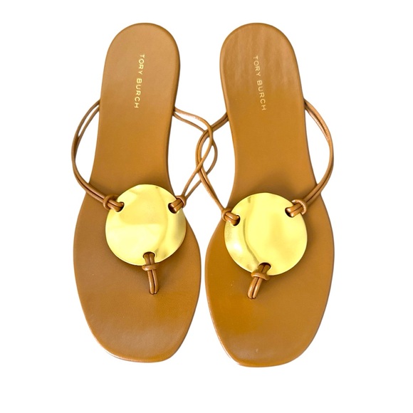 Tory Burch Shoes - Tory Burch Patos Sandal in Caramel Corn Size 8